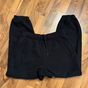 Lululemon Scuba Mid-Rise Oversized Jogger Pants Sweats Black WOMANS Medium